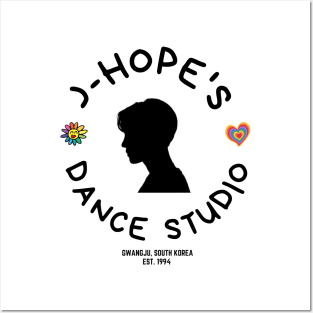 j-hope's Dance Studio (BTS Bangtan Sonyeondan) Posters and Art